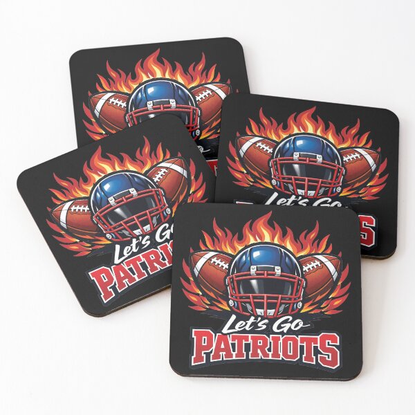 Item preview, Let's Go Patriots Football designed and sold by D4nnyBoiArt.