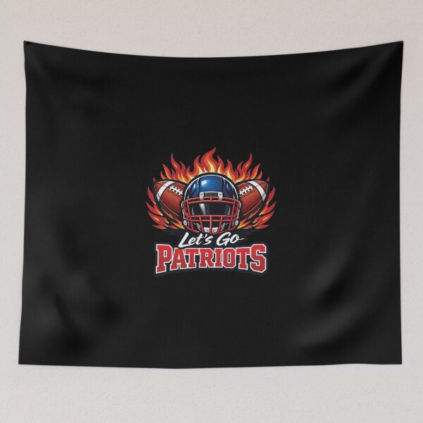 Item preview, Let's Go Patriots Football designed and sold by D4nnyBoiArt.