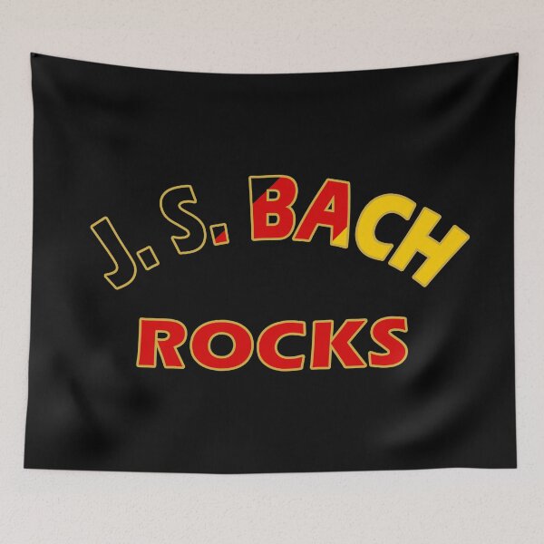 Item preview, J S Bach Rocks designed and sold by lyvershop.