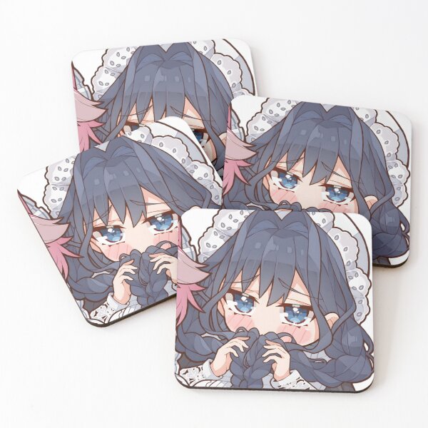 Item preview, Kronii Hololive Maid Blushing designed and sold by KomiArts.