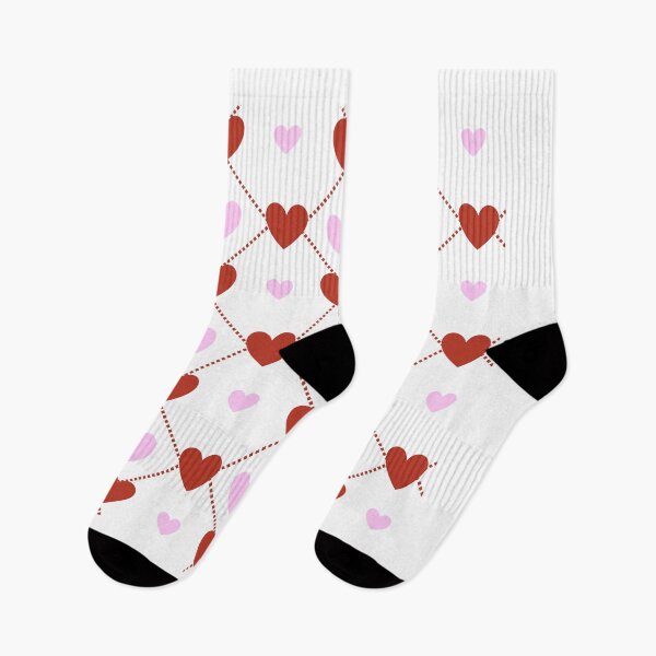Item preview, Pink Red Heart Seamless Pattern. designed and sold by Teenidesign .
