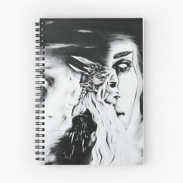 Artikelvorschau, Game of Thrones Daenerys Original-Artwork entworfen und verkauft von PaulaMarieArt.