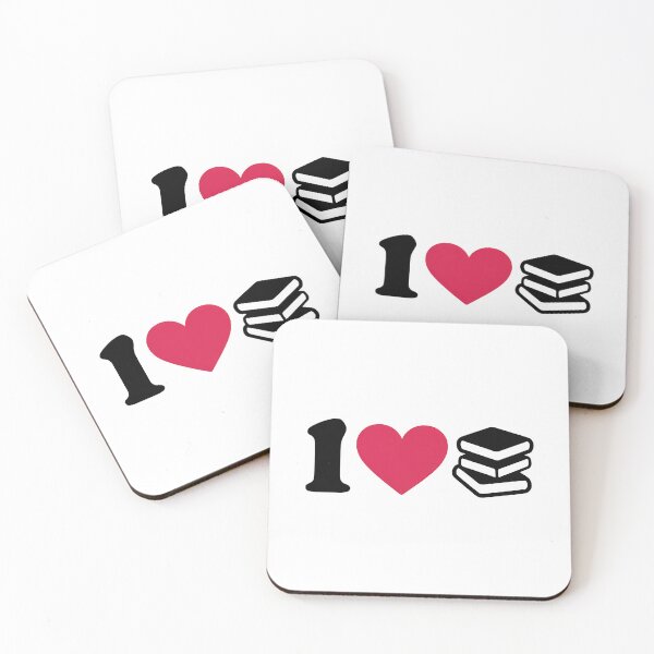 Item preview, I Love Books designed and sold by KD Merch.