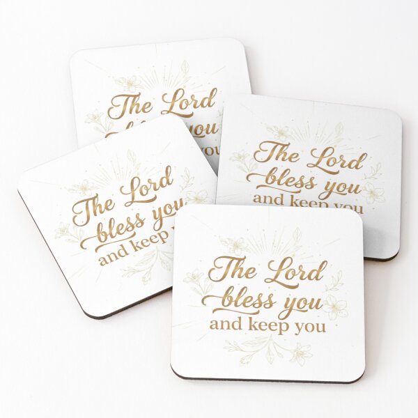 Item preview, The Lord Bless You and Keep You – Numbers 6:24 Christian Design designed and sold by Nara8.