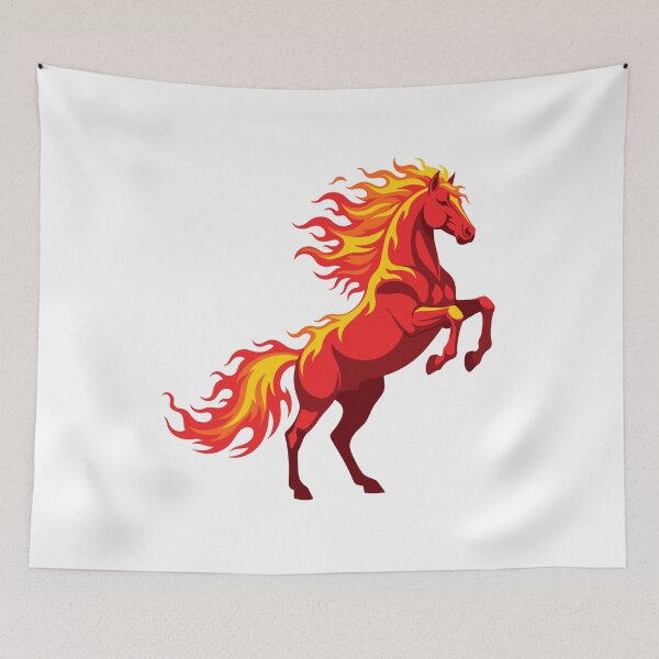 Item preview, Fire Horse | Flaming Stallion Graphic designed and sold by Hydravisions.
