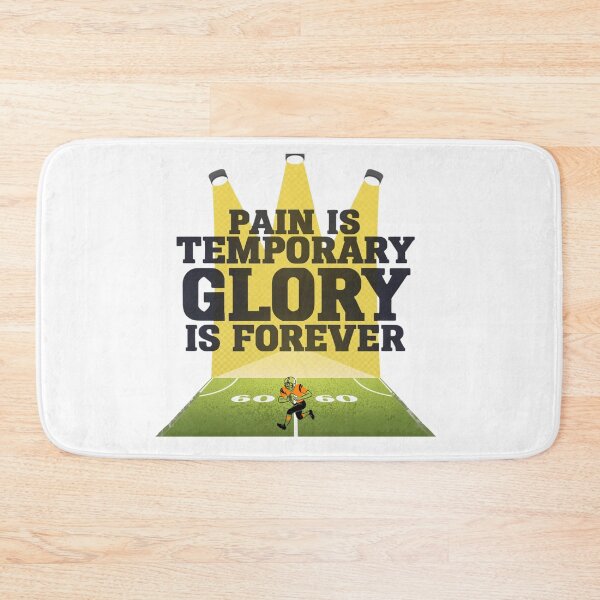 Item preview, Pain Is Temporary Glory Is Forever – Football Motivation Shirt designed and sold by RMTrendy.