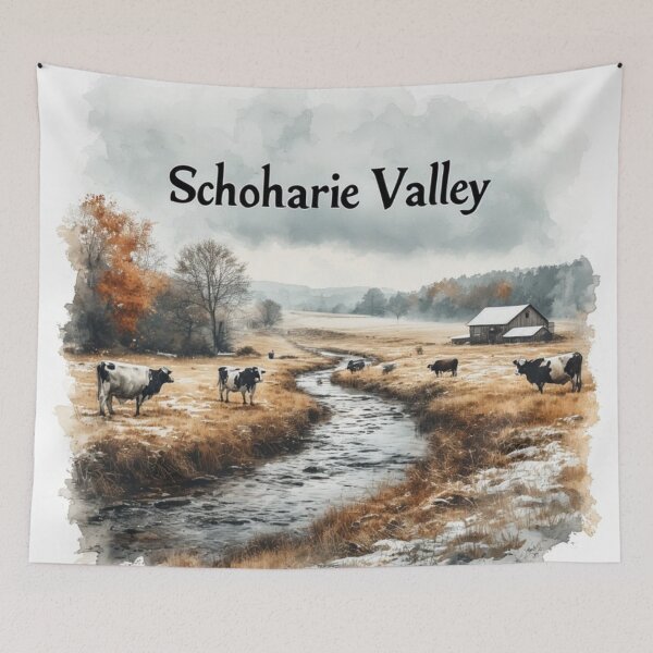 Item preview, Schoharie Valley: The Pastoral Flow designed and sold by David R Sawin The Architects Of Eden.