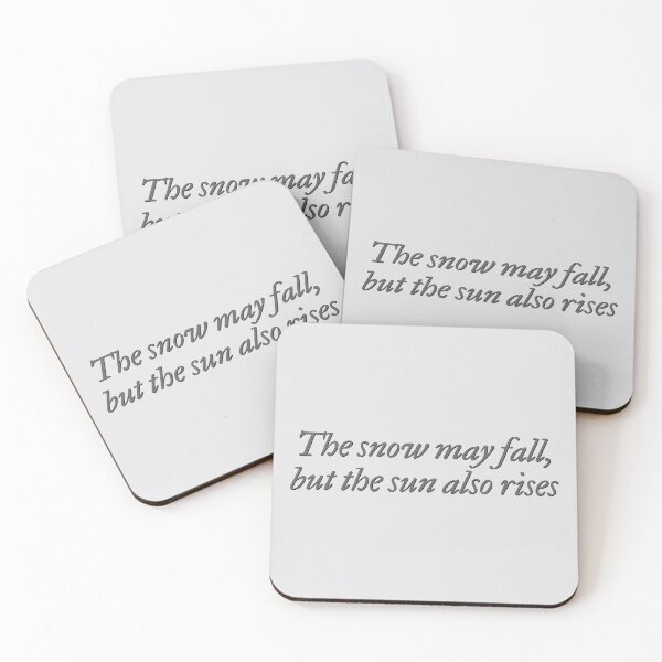 Item preview, Sunrise on the Reaping quote designed and sold by spidercolapinto.