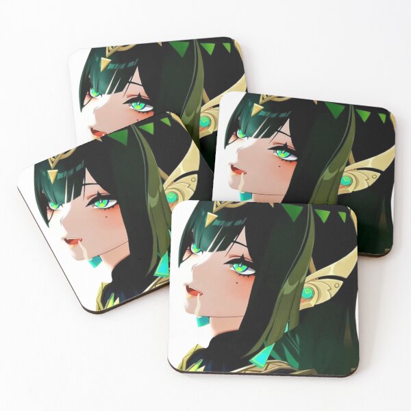 Item preview, Nefer Genshin Impact Drooling designed and sold by KomiArts.