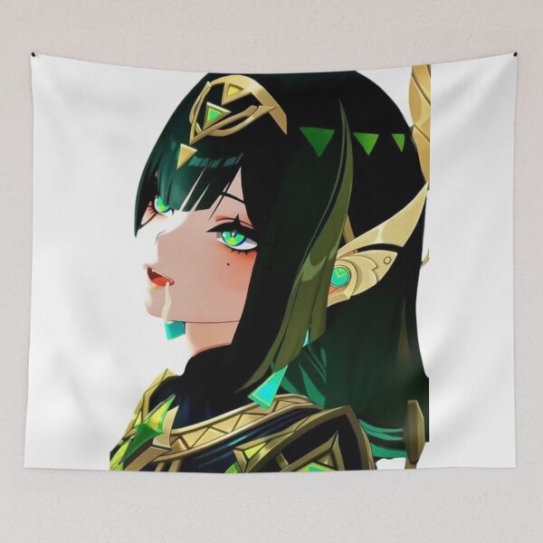 Item preview, Nefer Genshin Impact Drooling designed and sold by KomiArts.