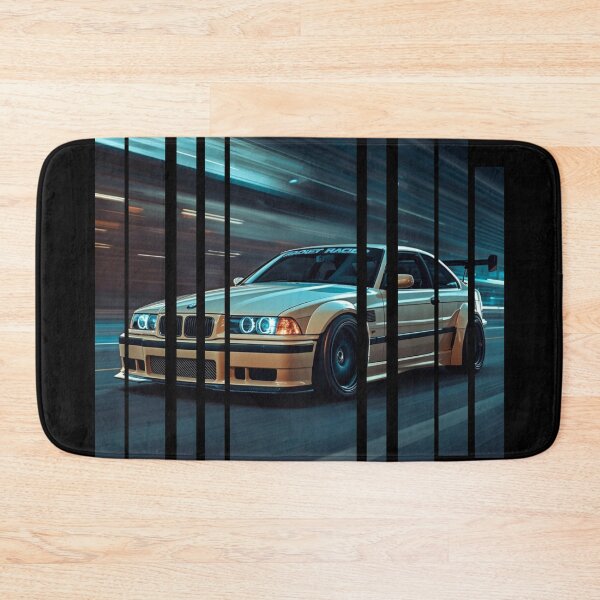 Item preview, BW 36 coupe with wide body kit, street racing vibe, high contrast neon colors 17 designed and sold by Neon G.