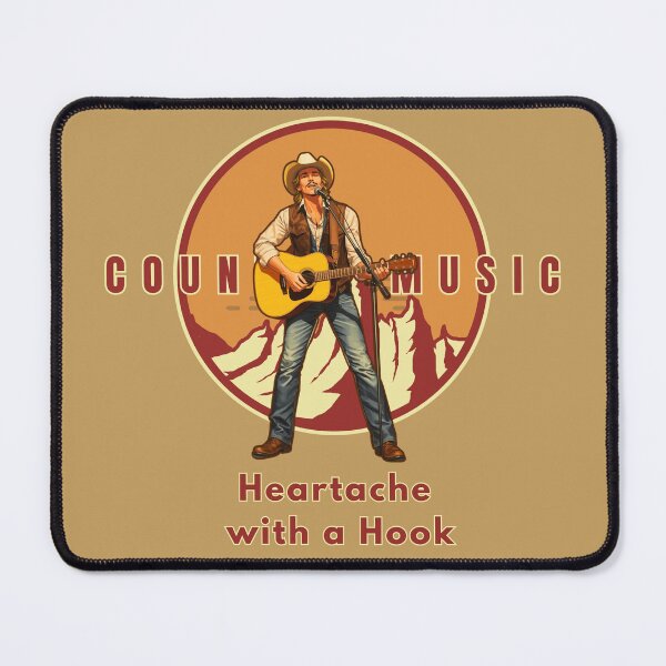 Item preview, Country Music-Heartache with a Hook designed and sold by joztees.