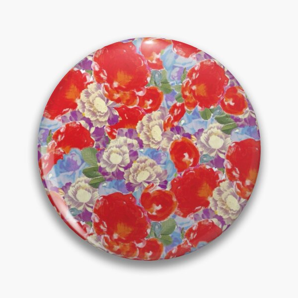 Artikelvorschau,  Vintage orange lila Rosen Digitale Imitat-Decoupage-Collage entworfen und verkauft von Licorice Moon.