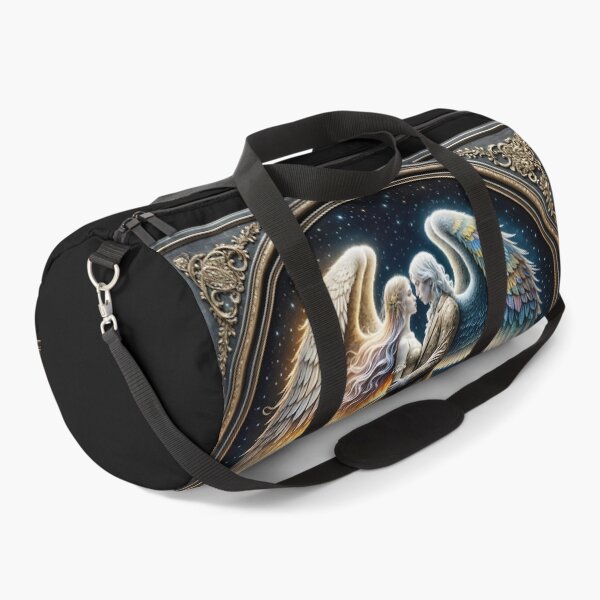 Item preview, Mystical Meeting of Winged Hearts Under the Stars designed and sold by KunstGeist.
