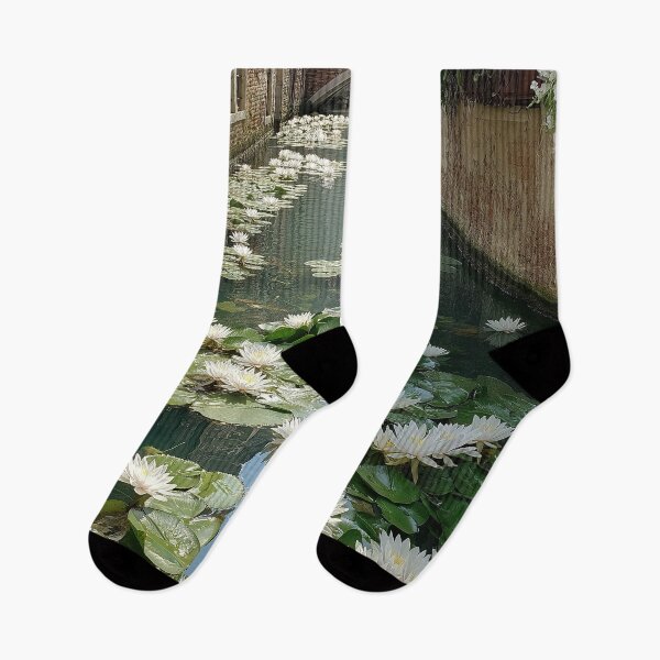 Item preview, Water Lily Serenade in Venice’s Secret Canal designed and sold by Venon28.