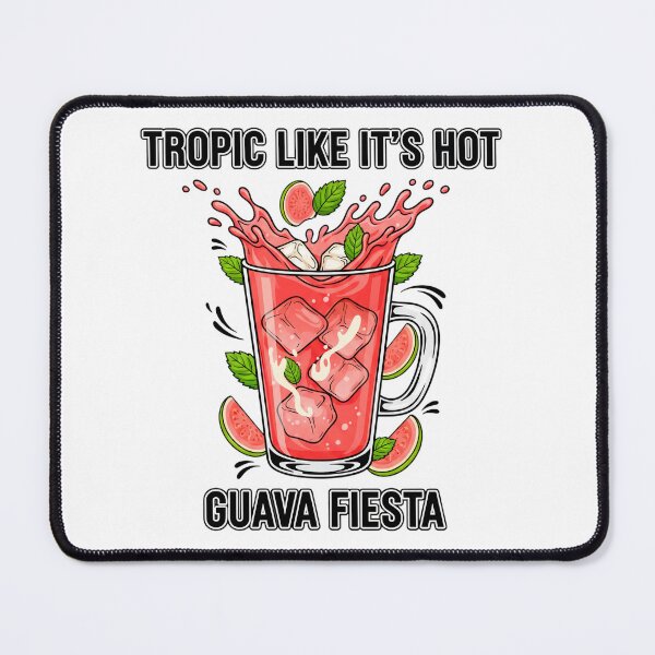 Item preview, Tropic Like It’s Hot – Guava Fiesta Refreshing Tropical Drink Art designed and sold by C3J7.