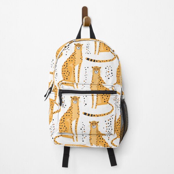 Item preview, Mod Stylized Cheetah Cats & Dots Animal Print designed and sold by RetroMaggie.