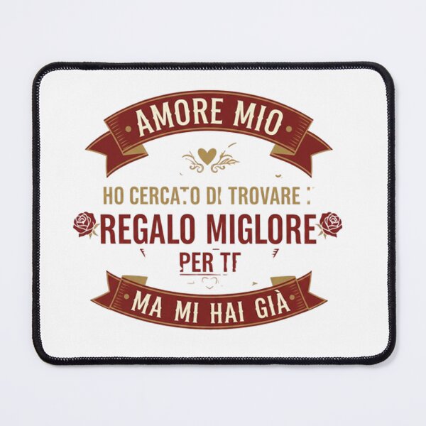 Item preview, Amore Mio Italian Quote - Funny Romantic Couples Gift Shirt designed and sold by StillDow.