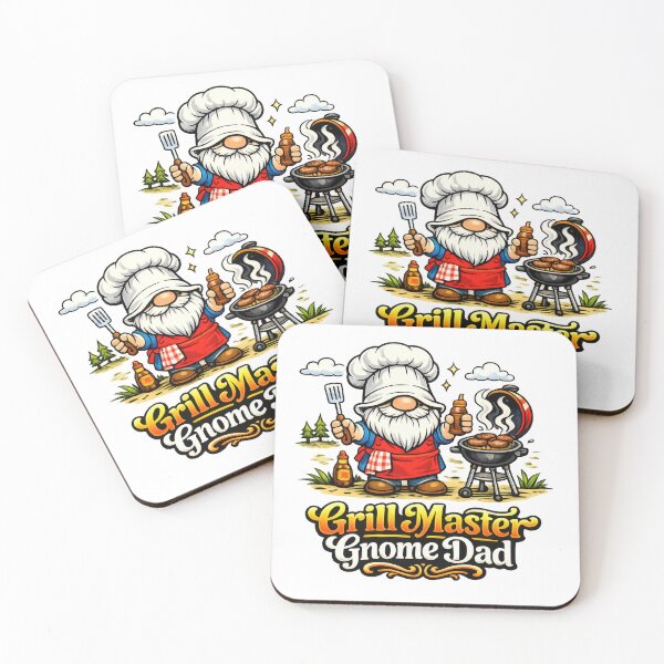 Item preview, Grill Master Gnome Dad – Whimsical BBQ Fantasy Art designed and sold by Moriarty's Digital Visions.