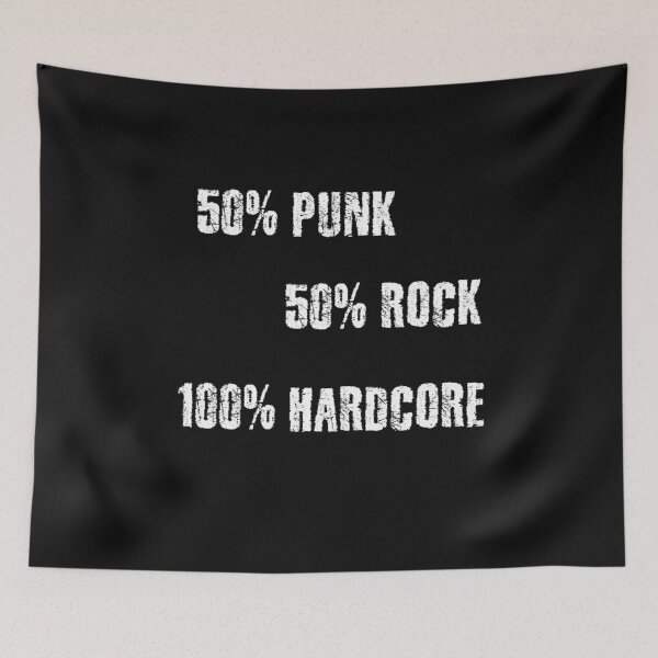 Item preview, 50% punk. 50% Rock Men Women Kids designed and sold by fatshirt.