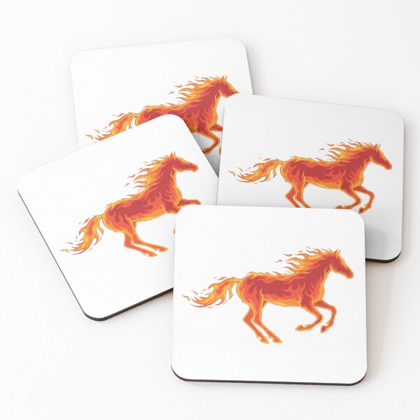 Item preview, Fire Horse - Fiery Running Horse designed and sold by Hydravisions.