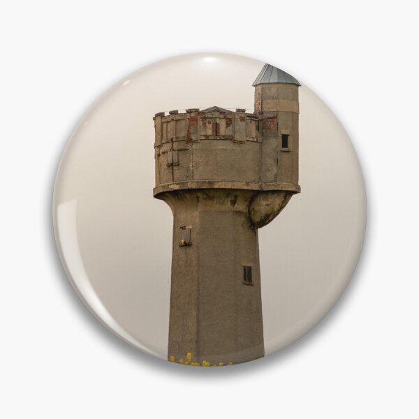 Item preview, Bräunsdorf water tower in a rapeseed field – a yellow landmark | Architecture & landscape photography designed and sold by MarkusUrbex.