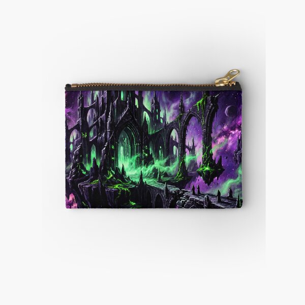 Item preview, The Void Citadel - Cosmic Gothic Landscape designed and sold by ShadowFaeStudio.
