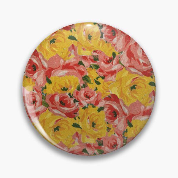Item preview, Yellow Red Roses Vintage Digital Faux Decoupage Collage designed and sold by Licorice Moon.