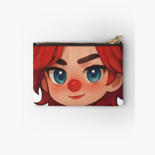 Item preview, red-haired clown designed and sold by Ecosetereos.
