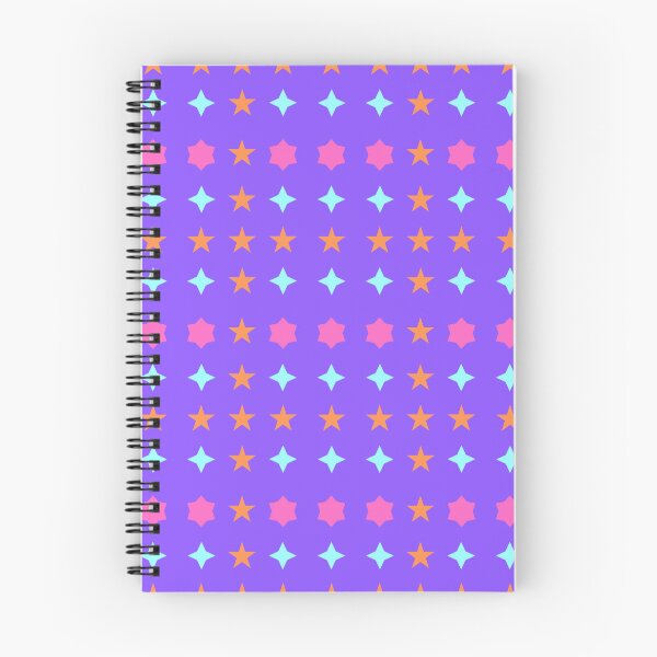 Item preview, Multi Coloured Stars on Purple background pattern designed and sold by fev-rocks.