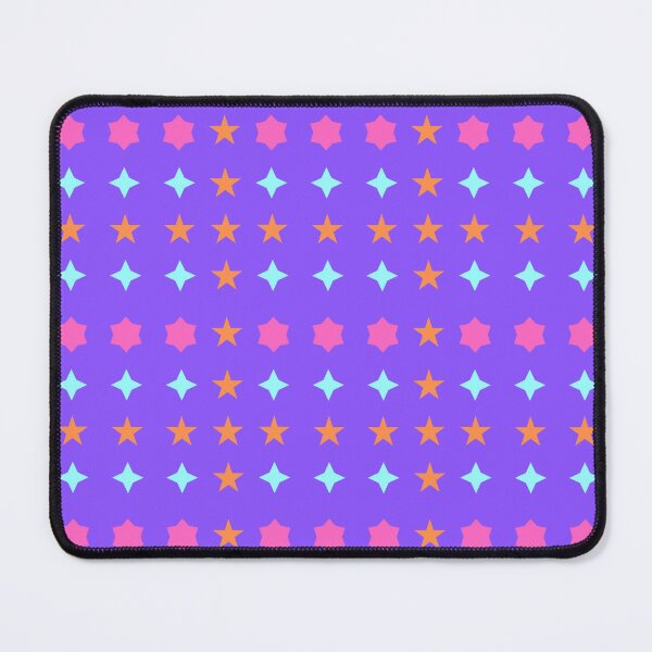 Item preview, Multi Coloured Stars on Purple background pattern designed and sold by fev-rocks.