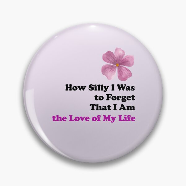 Item preview, I Am the Love of My Life – Poetic Flower Art designed and sold by SlowlyMiracles.