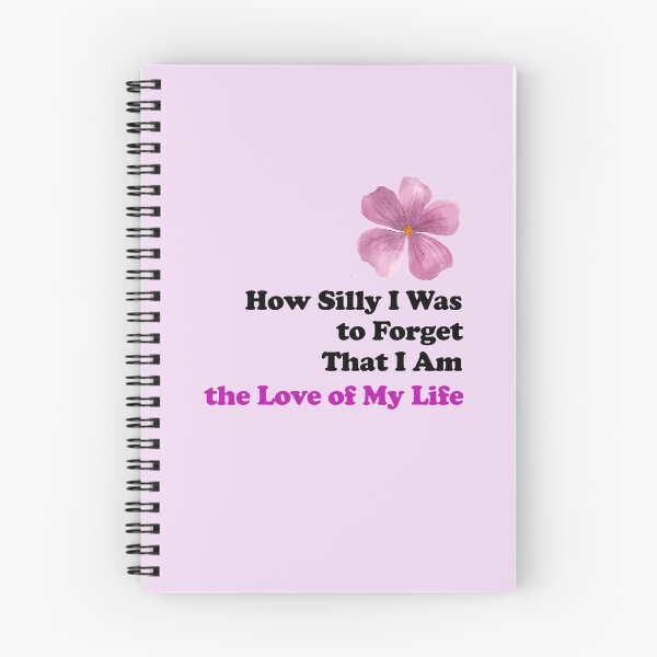 Item preview, I Am the Love of My Life – Poetic Flower Art designed and sold by SlowlyMiracles.