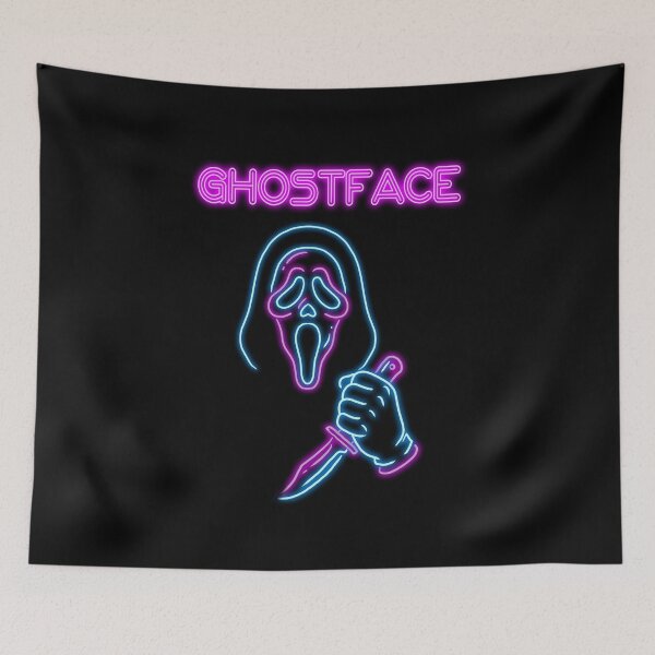 Item preview, ghostface scream stab neon designed and sold by Blck-Acid-Devil.