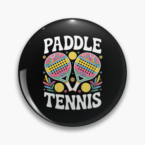Item preview, Paddleball Boho Racket Sports Paddle Tennis  designed and sold by WayTBeenkenArt.