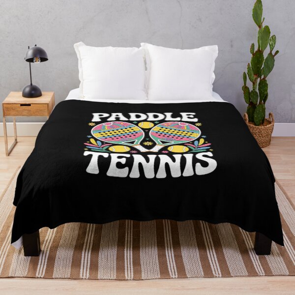 Item preview, Paddleball Boho Racket Sports Paddle Tennis designed and sold by WayTBeenkenArt.