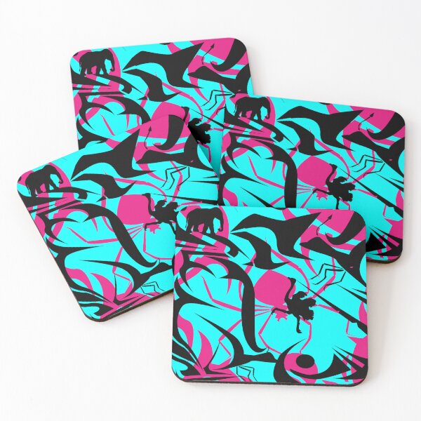 Item preview,  African Wildlife Symmetry pattern 3 designed and sold by VitalusDesignArtV.