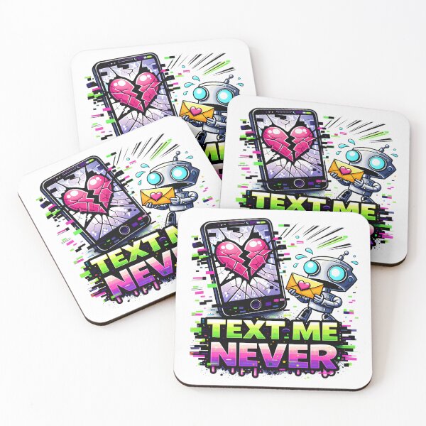 Item preview, Text Me Never Broken Phone Heart designed and sold by AnnDesignStudio.