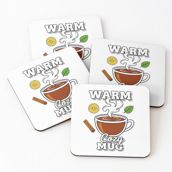 Item preview, Taza cálida y acogedora: té caliente, bebida invernal, arte reconfortante designed and sold by C3J7.