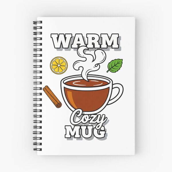 Item preview, Warm Cozy Mug – Hot Tea Winter Drink Comfort Art designed and sold by C3J7.