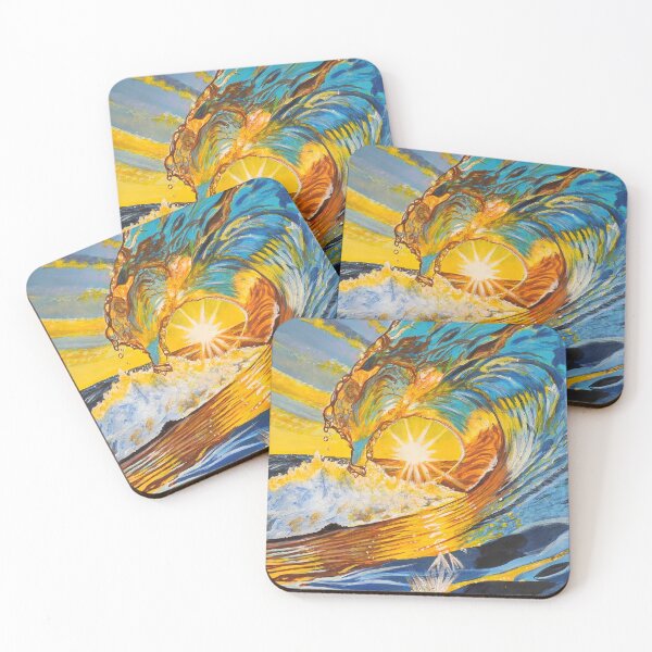 Item preview, Golden Wave  designed and sold by SmritiJaiswal.