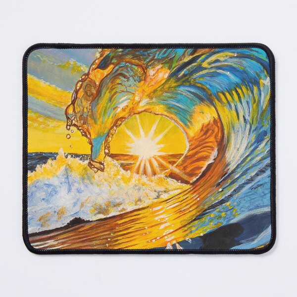 Item preview, Golden Wave designed and sold by SmritiJaiswal.