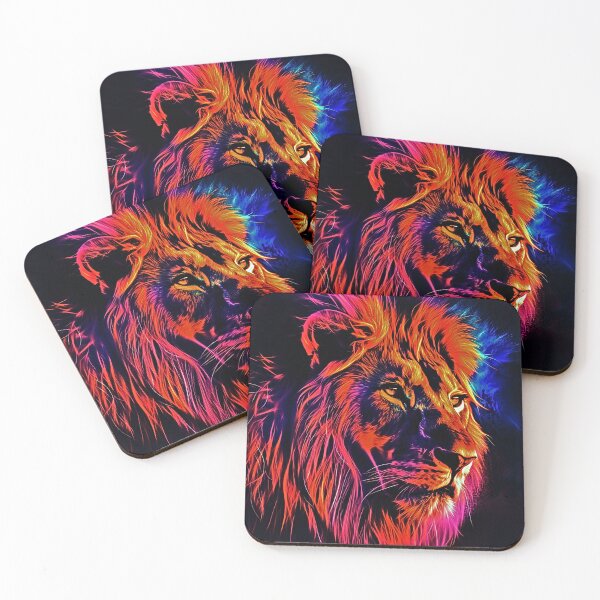 Item preview, Lion Art Illustration designed and sold by NoxLand.
