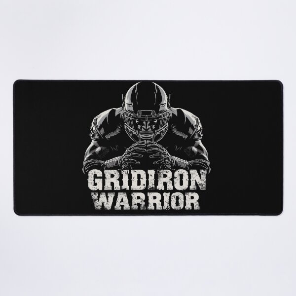 Item preview, Gridiron Warrior – Tough Football Player Graphic T-Shirt designed and sold by RMTrendy.