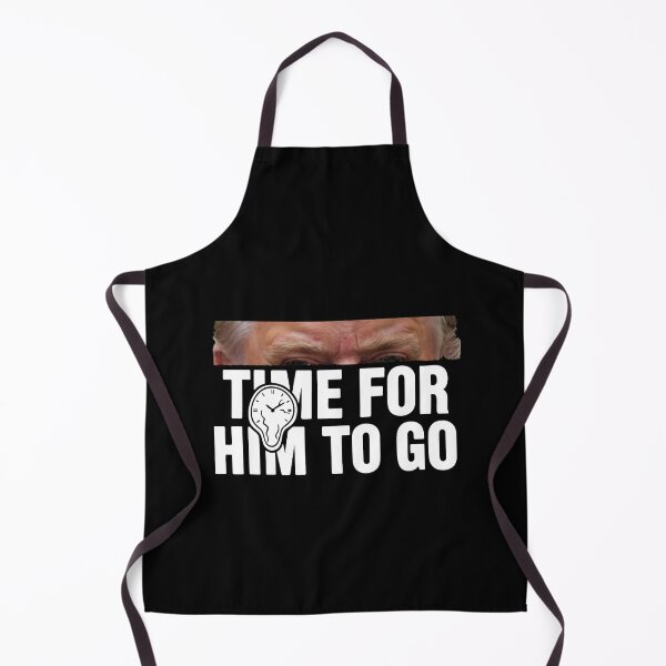 Item preview, "Time For Him To Go" Political Statement - Bold Anti-Trump designed and sold by Evaevonechi.