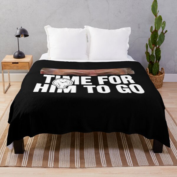 Item preview, "Time For Him To Go" Political Statement - Bold Anti-Trump designed and sold by Evaevonechi.