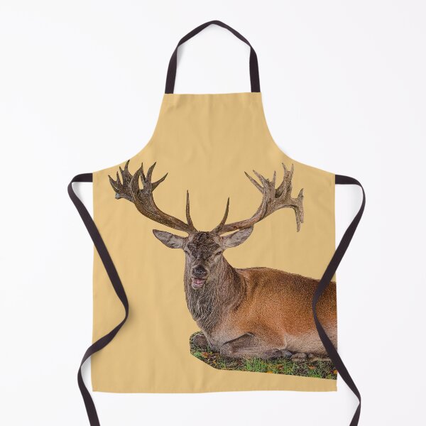 Item preview, Red Deer Stag having a rest designed and sold by Dalyndigital Photography.