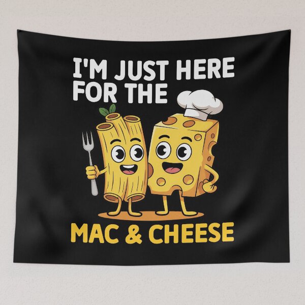 Item preview, Mac and Cheese Funny Food Humor designed and sold by KroghDs.