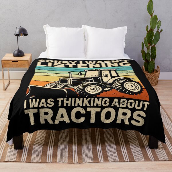 Item preview, Thinking About Tractors Funny Farm Quote designed and sold by KroghDs.