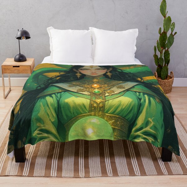 Item preview, Serpent Queen of the Emerald Veil (V4) designed and sold by SabaMirzique.